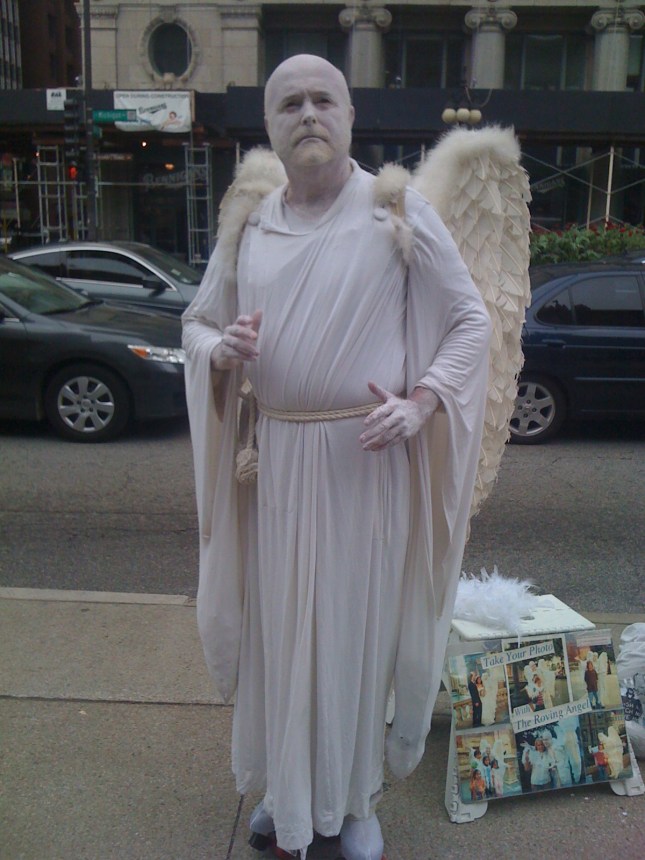 Michigan Avenue angel
